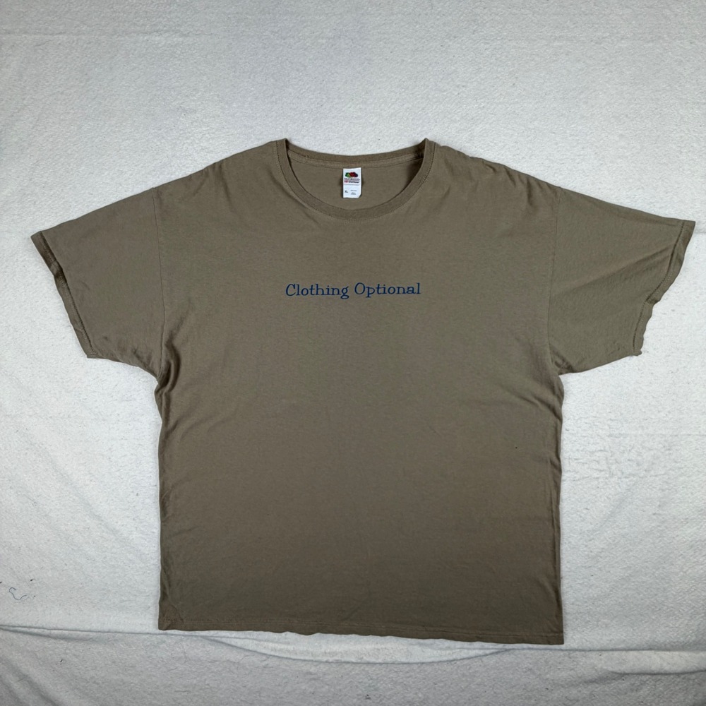 Fruit of the Loom Orvis Hot Springs Colorado T-Shirt Brown XL Clothing Optional